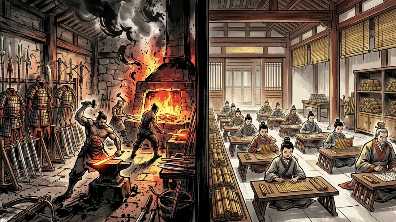 軍器作與精舍：遊戲裡的建築，在三國叫甚麼？