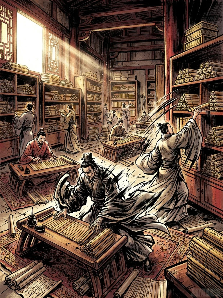 藏書閣 示意圖