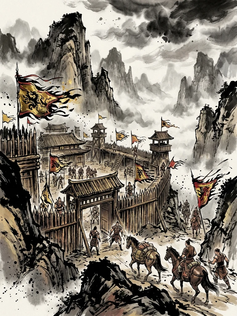 黑山軍 示意圖