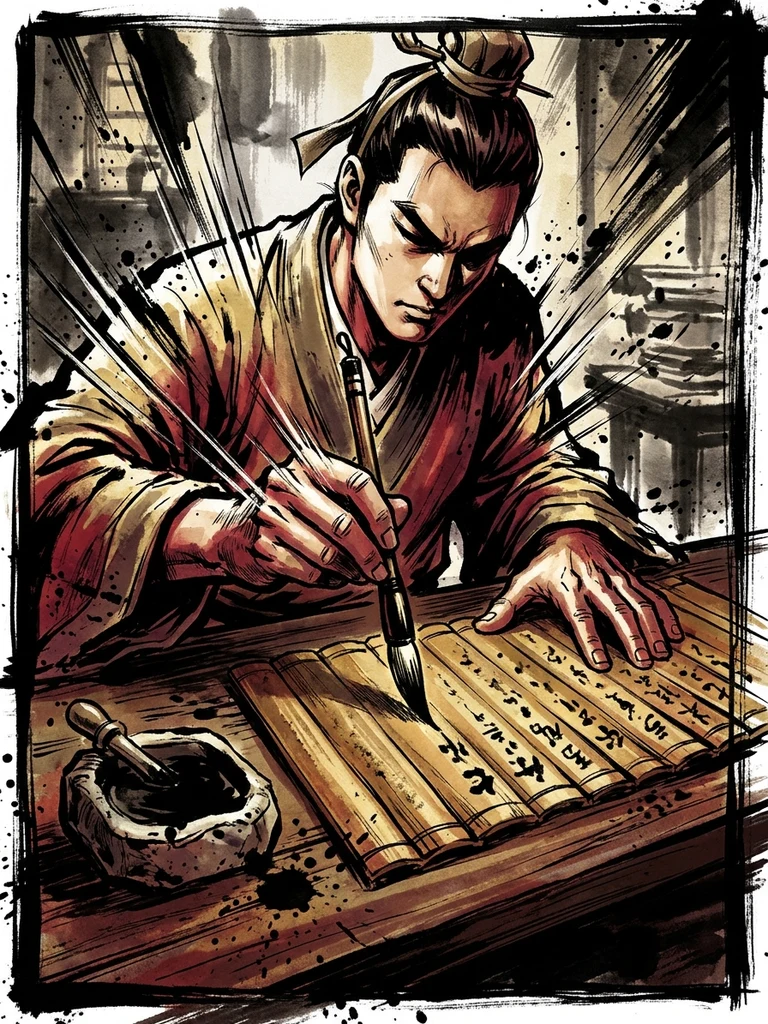 隸書 示意圖