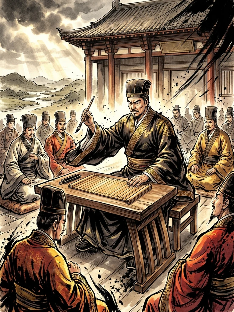 九品中正制 示意圖