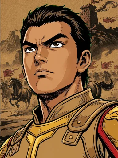 西涼雄主・馬騰