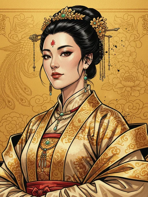 寧馨公主港漫肖像