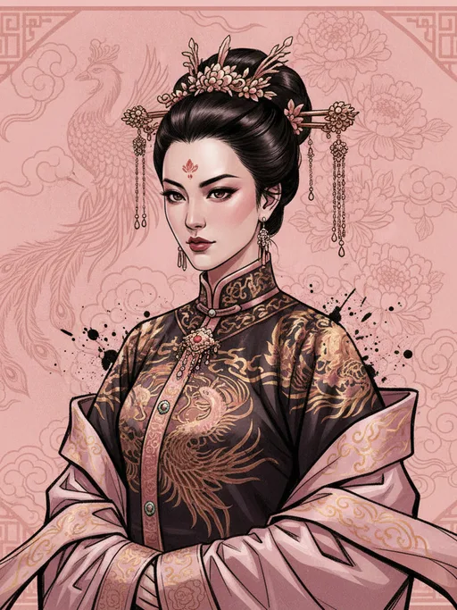 采薇公主港漫肖像